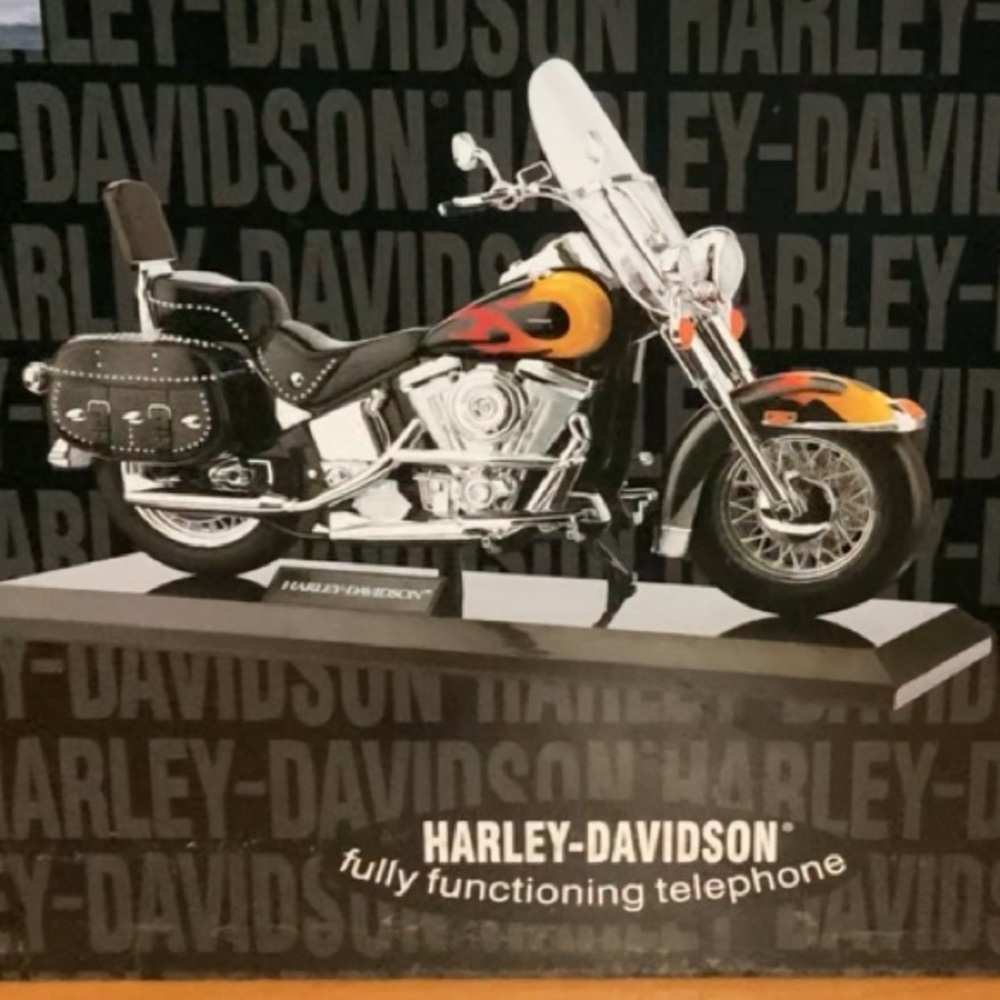 Vintage Harley Davidson Telephone - NEW Sealed In Box